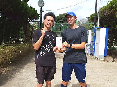 ビギナー男子ダブルス 優勝